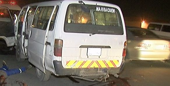 A polícia abateu, esta noite, sete supostos assaltantes, na Estrada Nacional Número Quatro, na Matola, província de Maputo. Um porta-voz da PRM confirmou a acção da polícia