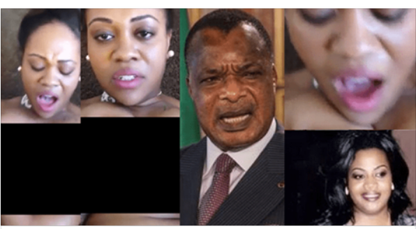 O presidente do Congo reage em defesa  de sua filha. O vídeo vazado é falso e todo o trabalho foi do partido da oposição