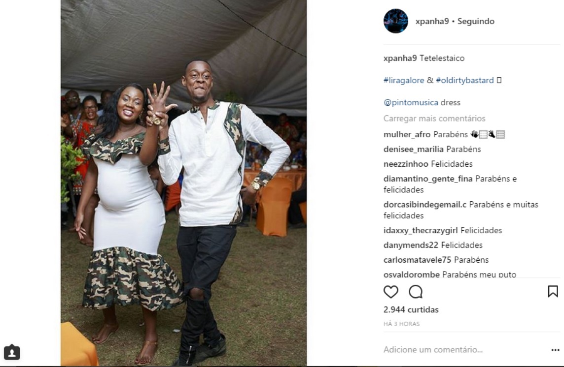 O rapper Sleam Nigger ficou este fim-de-semana noivo da namorada Dioclésia Moisés, e fez questão de partilhar uma fotografia que prova que está oficialmente comprometido.