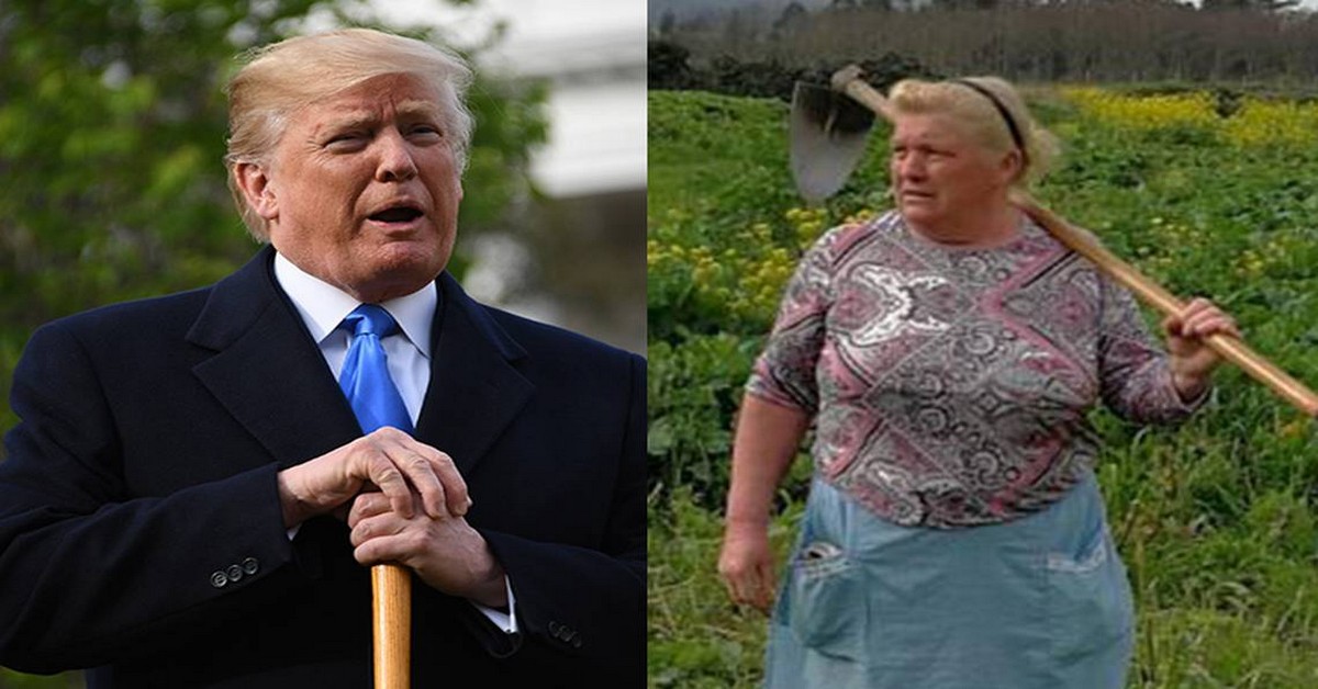 Uma mulher espanhola de 60 anos está a tornar-se famosa na Internet devido às semelhanças físicas com o presidente dos Estados Unidos, Donald Trump