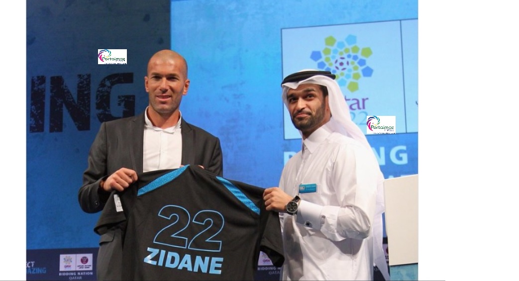 O ex-jogador da seleção francesa Zinedine Zidane está sendo ligado à posição de liderança da equipe nacional do Qatar em um contrato de 50 milhões de libras