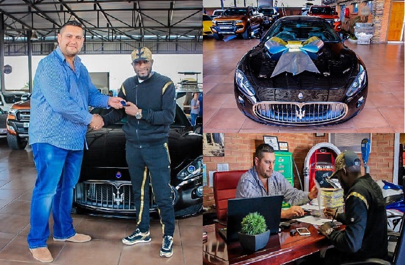 O profeta moçambicano que virou celebridade internacional JOEL WILLIAMS é dono de um dos melhores carros de luxo a nível internacional MASERATI GRAND TURISMO GTS