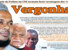 Com todas as evidencias de fraude apresentadas a CNE, os vogais da Frelimo na Comissão Nacional de Eleições recusam-se a fazer a recontagem dos votos