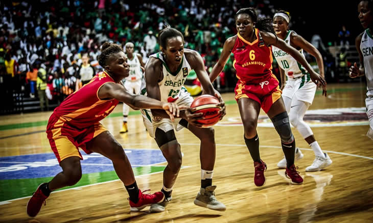 Moçambique falha final após perder frente ao Senegal (60-57)