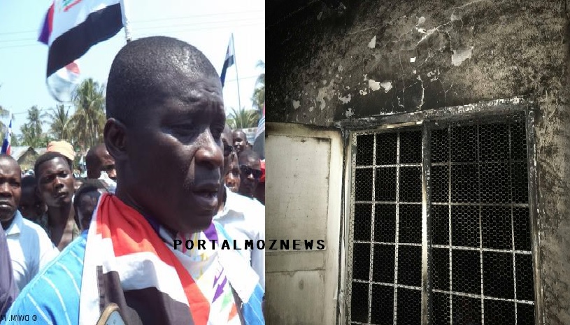 Indivíduos até aqui à monte, incendiaram a casa da mãe do Cabeça de Lista da RENAMO a Governador da Zambézia, Manuel de Araújo, por volta da 1h desta segunda-feira.
