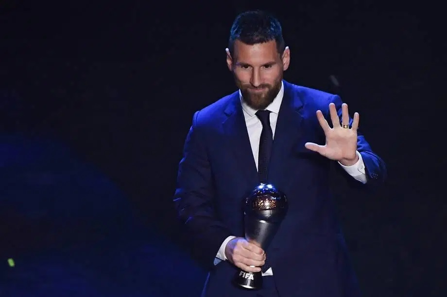 Lionel Messi é eleito o melhor jogador do mundo pela sexta vez na carreira