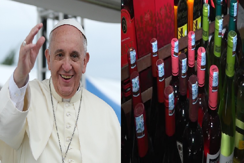 PRM vai proibir a venda e consumo de bebidas alcoólicas nos locais onde vão decorrer as cerimónias do Papa Francisco