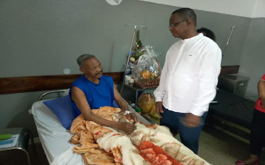 SG da FRELIMO, Roque Silva visita Xidiminguana no HCM