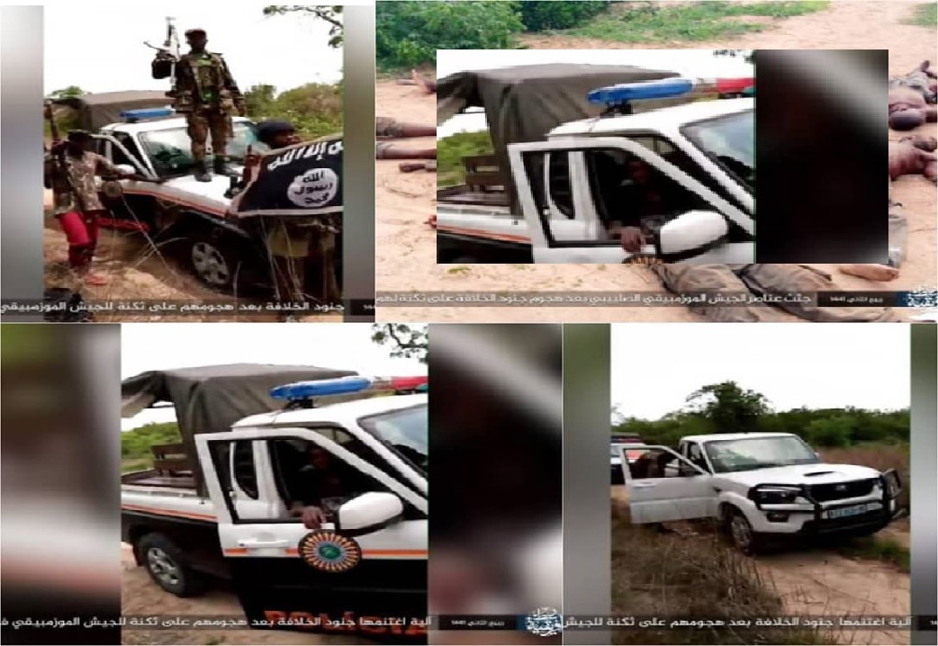 Estado Islâmico divulga imagens inéditas dos atacantes em Cabo Delgado