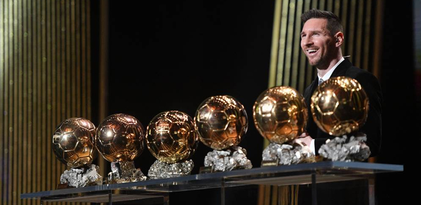 Lionel Messi conquista sexta Bola de Ouro