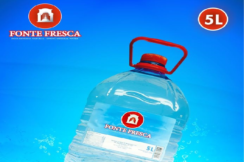 Garrafão de 5L Fonte Fresca em Promoção Solidária, apenas 30 MT