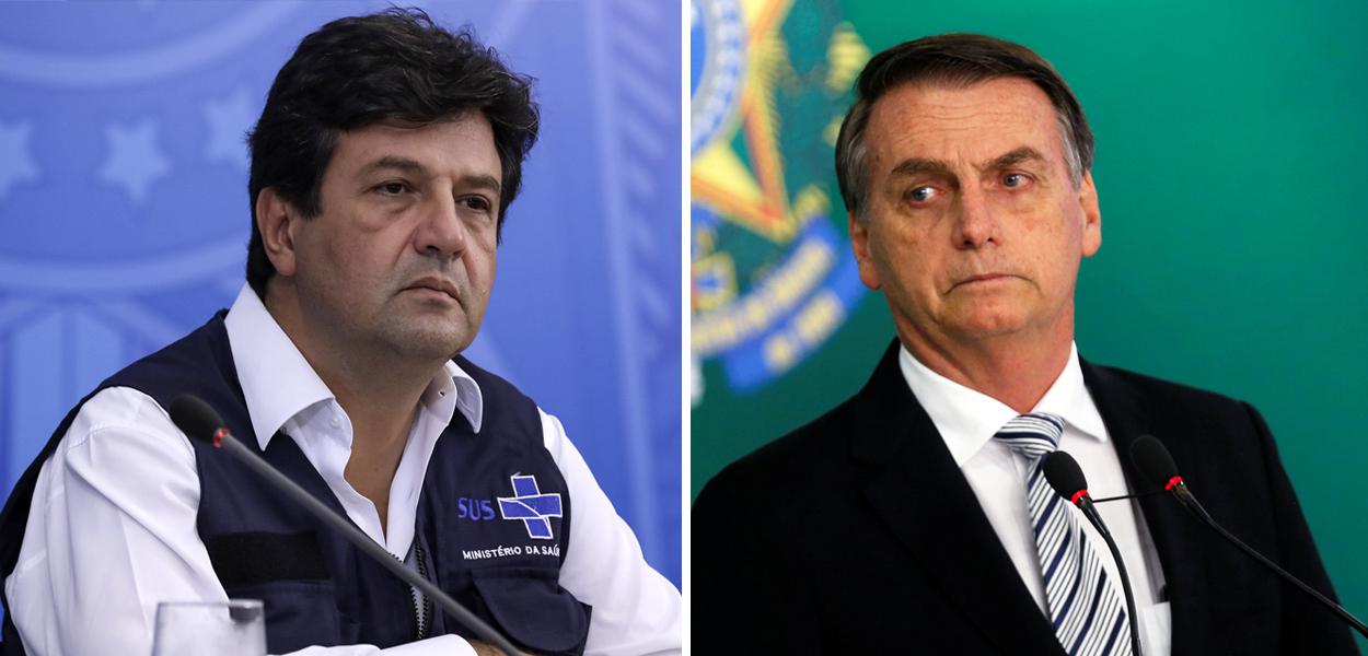 Presidente do Brasil, Jair Bolsonaro, demitiu o ministro da Saúde, Luiz Henrique Mandetta