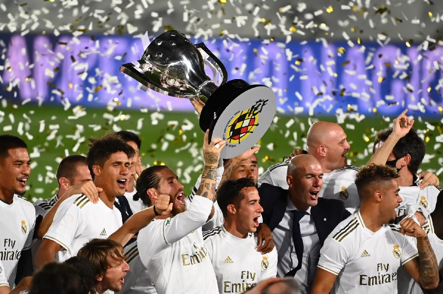 Real Madrid é o novo campeão espanhol