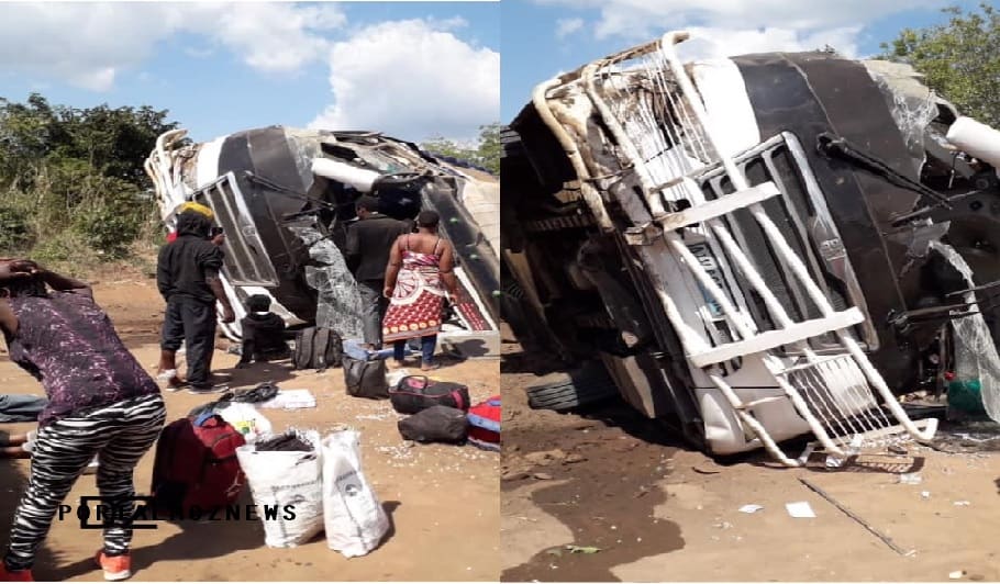 Autocarro pertencente a transportadora City Link sofre acidente