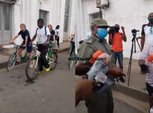 PRM na Zambézia tenta sem sucesso impedir uma passeata de bicicleta do Edil de Quelimane  e embaixadores da UE