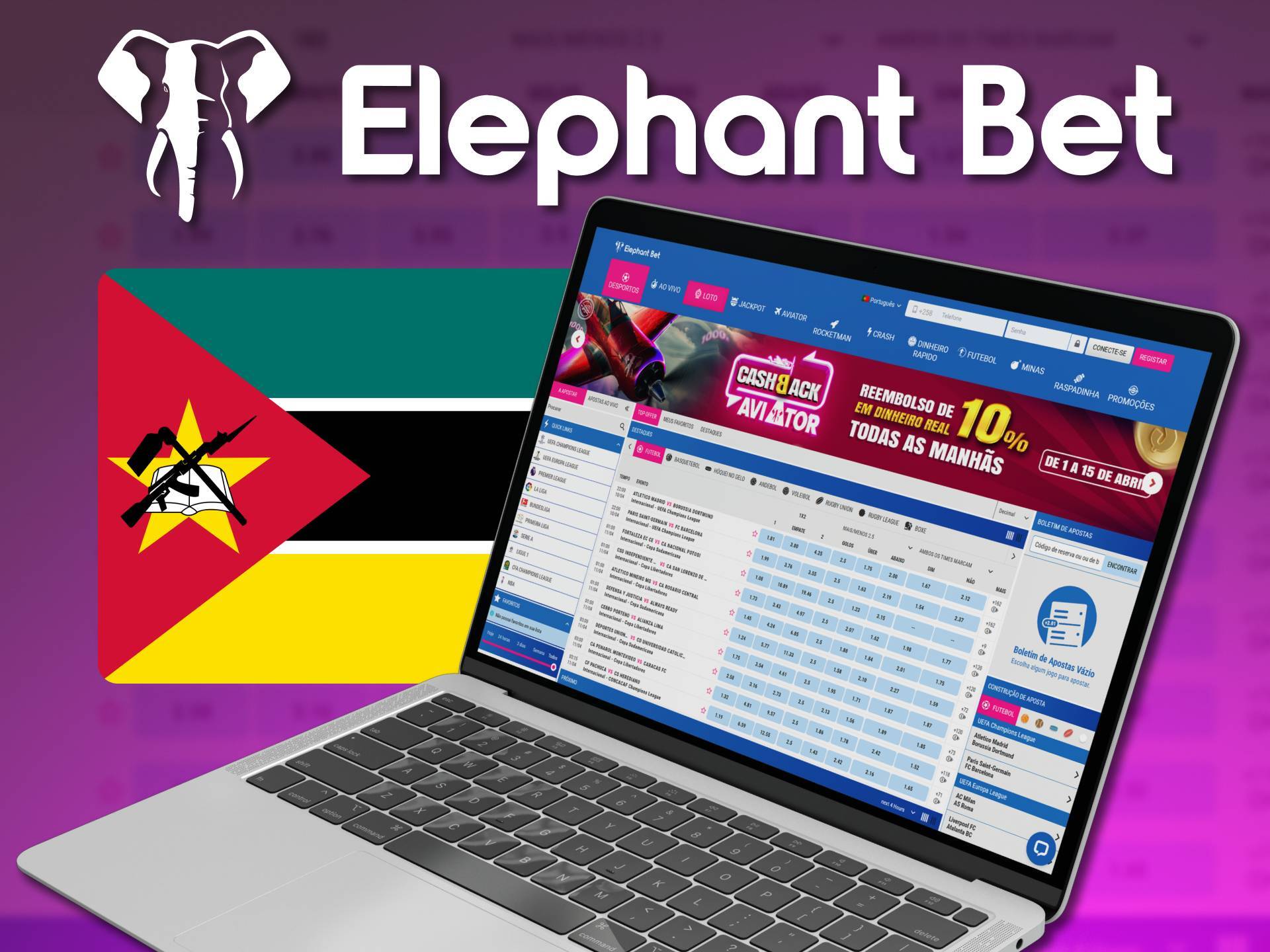 Termos e Condições da Aplicação Elephant Bet