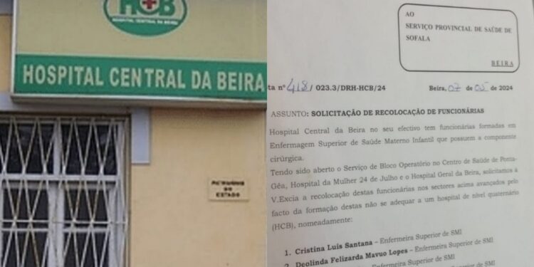 Enfermeiras de saúde materna do HCB transferidas por alegadamente aderirem à greve dos profissionais de saúde