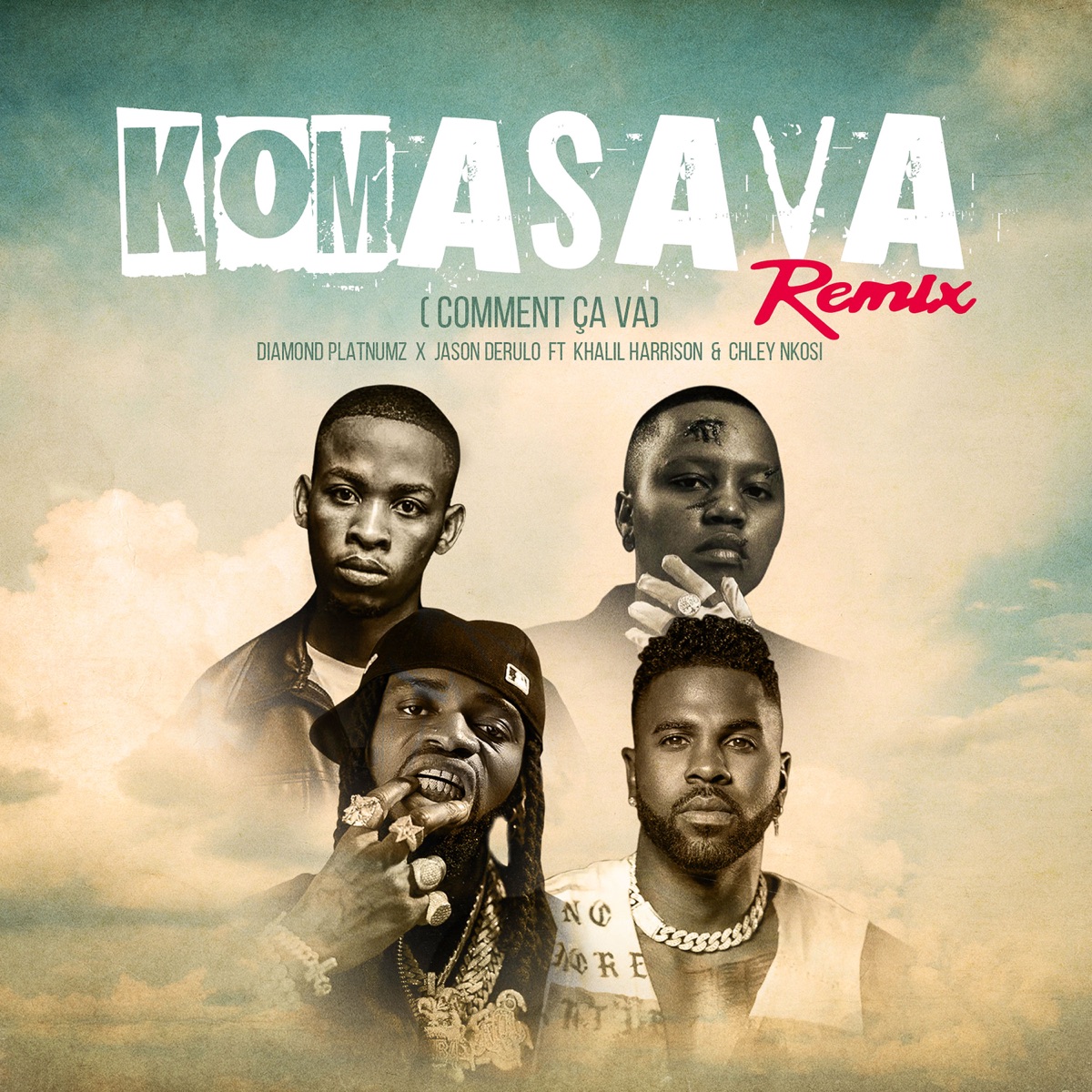 Diamond Platnumz – Komasava (Comment Ça Va Remix) [feat. Jason Derulo, Khalil Harrison & Chley Nkosi]