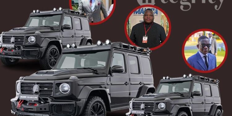 Depois do terrível acidente na Julius Nyerere: Florindo Nyusi e os seus irmãos ressurgem em público com três viaturas luxuosas da marca Mercedes Brabus G700